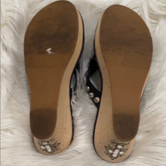 *Gorgeous* Cowgirl Jewels Swarovski crystal wedge - Picture 4 of 6